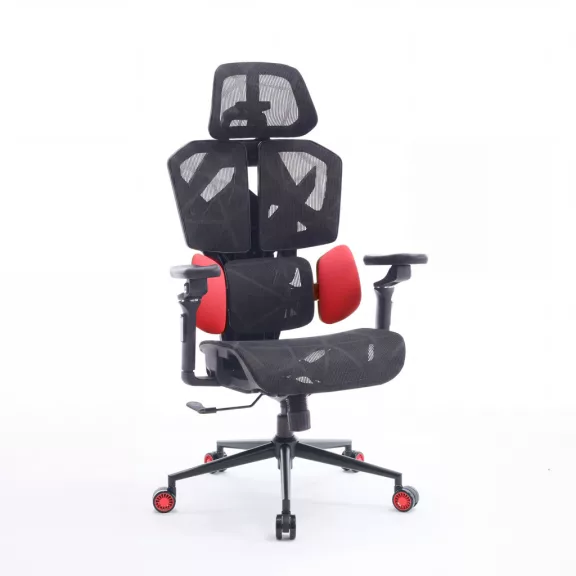 TitanMesh Pro Irodai forgószék oldalpárnával - piros - 119 x 72 x 73 cm TitanMesh Pro Irodai forgószék oldalpárnával - piros - 119 x 72 x 73 cm