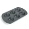 Baker’s Secret Classic Line 6 darabos muffin sütőforma - 31,3 x 18,6 x 3,6 cm