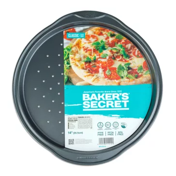   Baker’s Secret Classic Line pizzasütő tepsi - 41,3 x 38,8 x 2,1 cm