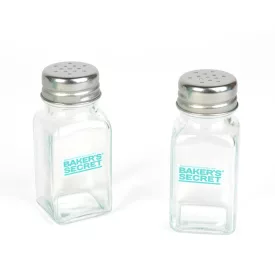   Baker's Secret só- és borsszóró szett - üveg - 9,2 cm - 2 db / szett