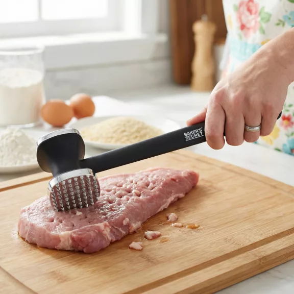 Baker's Secret húsklopfoló - műanyag, cink - 24,5 cm Baker's Secret húsklopfoló - műanyag, cink - 24,5 cm