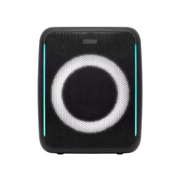   SAL BTCUBE hordozható Boombox, vezeték nélküli hangszóró, 70 watt, 3 hangszóró, Bluetooth TWS, IPX4, beépített akkumulátor