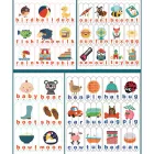 Angol tanuló puzzle oktató fajáték
