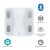 Nedis Bluetooth® okos személy mérleg, max. terhelés 180kg, Android™ / IOS BTHPS11WT