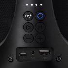 SAL BT 5000 hordozható bluetooth kihangosító, 2 x 25 W, sztereó boombox, FM rádió, USB, microSD, beépített mikrofon, RGB LED, ~30 óra üzemidő