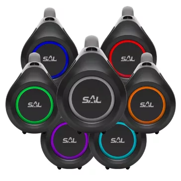   SAL BT 7000 BoomBox, bluetooth kihangosító, 2 x 30 W, BT TWS, 3.5mm AUX, USB, EQ, LED effektek, telefontöltés, USB-C és AUX kábel, vízálló