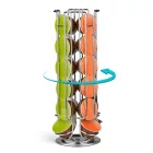 Fém kávékapszula tartó - 24 db Dolce Gusto kapszulához - króm