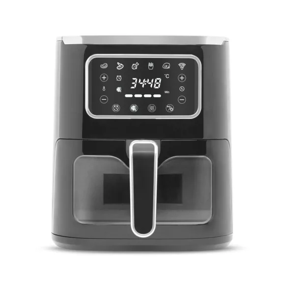 Olaj nélküli fritőz - 220-240 V - 1450W - 5 L - érintőgombos Olaj nélküli fritőz - 220-240 V - 1450W - 5 L - érintőgombos
