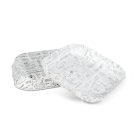 Air fryer sütőpapír - olaj nélküli sütőhöz - mintás, négyzet - 20 cm - 50 db / csomag