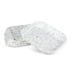 Air fryer sütőpapír - olaj nélküli sütőhöz - mintás, négyzet - 23 cm - 50 db / csomag