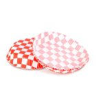 Air fryer sütőpapír - olaj nélküli sütőhöz - kockás, kör - 23 cm - 50 db / csomag