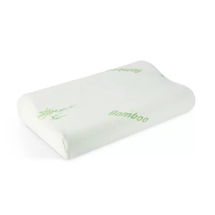Poliészter-bambusz memóriahabos párna - 50 x 30 x 10 cm