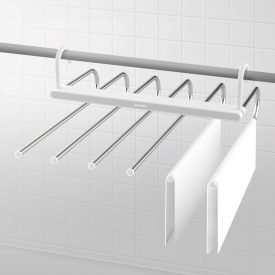   Akasztható törölközőszárító / nadrágtartó vállfa - fém - 6 akasztó