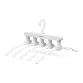 Helytakarékos rendszerező vállfa - 5 db akasztó