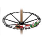 Karácsonyfa kisvasút, sínpálya átmérője: Ø88 cm- zenél, világít - elemes