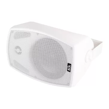   SAL BXB 100/8, 2 utas hangdoboz, 2 in 1, 60 W / 8 Ohm, 40 W / 100 V, Bass reflex, billenthető, forgatható