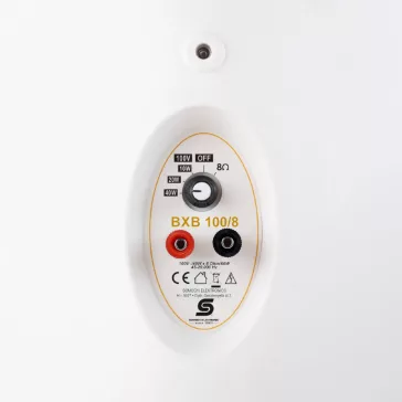  SAL BXB 100/8, 2 utas hangdoboz, 2 in 1, 60 W / 8 Ohm, 40 W / 100 V, Bass reflex, billenthető, forgatható