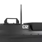Etetőhajó C12 GPS hátrakidobós fekete