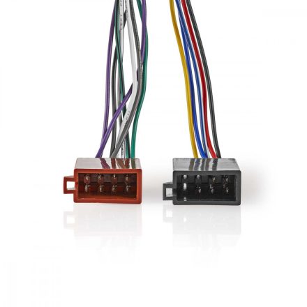 ISO adapter kábel | ISO kompatibilis: Sony | 0.15 m | Kerek | PVC | Doboz