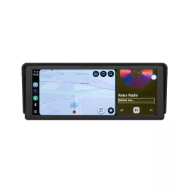   Okos autó multimédia központ, 10” IPS LCD érintőképernyő, CarPlay, Android Auto, Mirror Link képernyő tükrözés, , Bluetooth, WiFi, beépített hangszóró, FM modulátor, tolatókamera bemenet, 