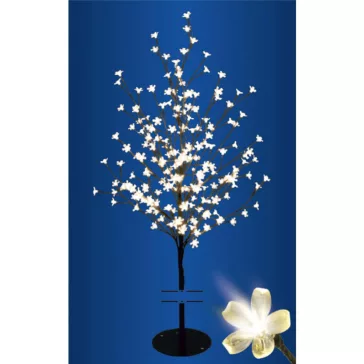   Home CBT 200 virágzó cseresznyefa, 200 db LED, IP44, lecsavarozható fém talp, kültéri, beltéri