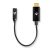 USB-C™ Adapter | USB 3.2 Gen 1 | USB-C™ Dugasz | 3.5 mm Aljzat | 0.15 m | Kerek | Nikkelezett | PVC | Fekete | Doboz