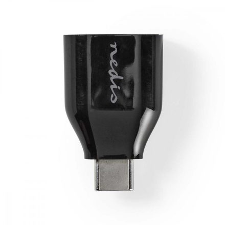 USB-C™ Adapter | USB 3.2 Gen 1 | USB-C™ Dugasz | USB-A Aljzat | 5 Gbps | Nikkelezett | Fekete | Doboz