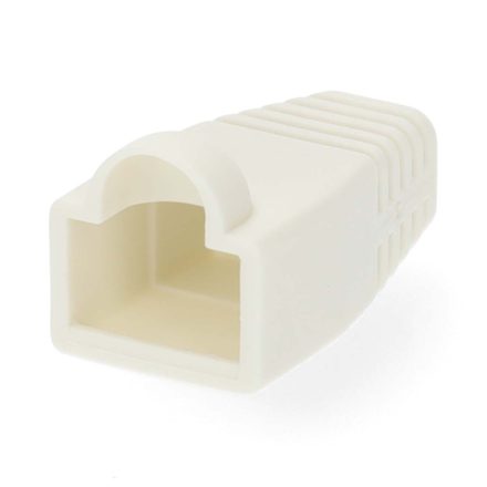 Húzásirányú tehermentesítő tömítés | RJ45 | PVC | Fehér | Doboz | 10 db