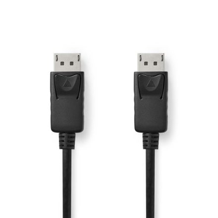 DisplayPort kábel | DisplayPort Dugasz | DisplayPort Dugasz | 4K@60Hz | Nikkelezett | 3.00 m | Kerek | PVC | Fekete | Label