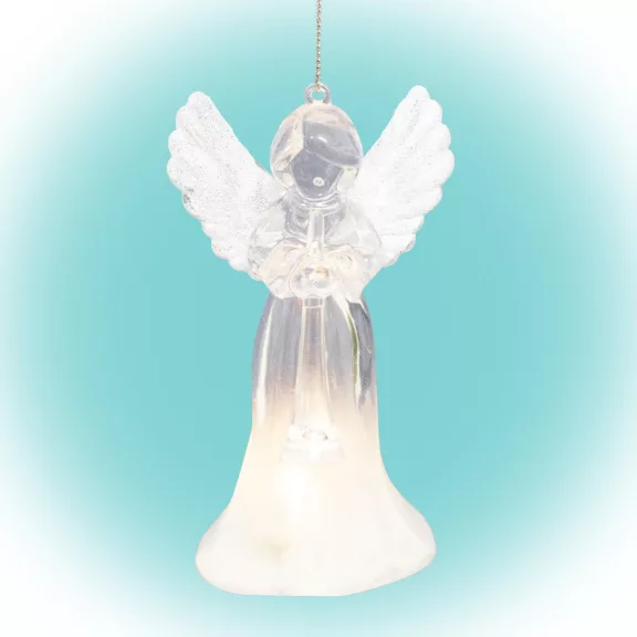 Home CDM16 LED-es dekoráció, 2 féle akril angyal, melegfehér LED Home CDM16 LED-es dekoráció, 2 féle akril angyal, melegfehér LED