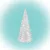 Home CDM 12 LED-es fenyőfa asztali dísz, 12cm, 3D akril dekoráció