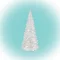 Home CDM 12 LED-es fenyőfa asztali dísz, 12cm, 3D akril dekoráció
