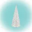 Home CDM 12 LED-es fenyőfa asztali dísz, 12cm, 3D akril dekoráció