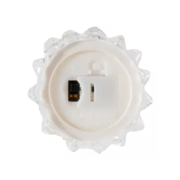   Home CDM 12 LED-es fenyőfa asztali dísz, 12cm, 3D akril dekoráció
