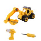 Szerelhető markoló, távirányítós autó 24 db-os