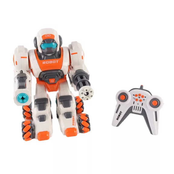 Robot vízágyúval Robot vízágyúval