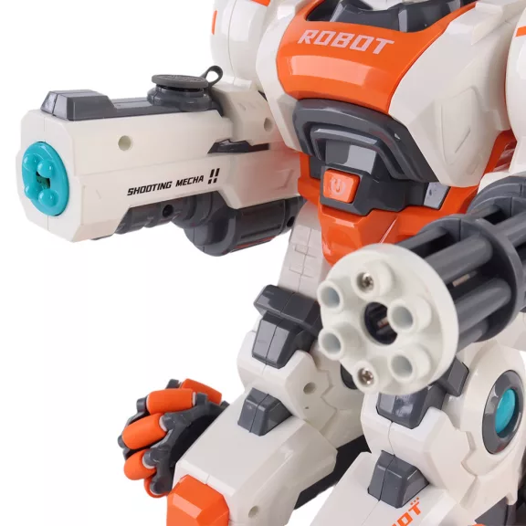 Robot vízágyúval Robot vízágyúval