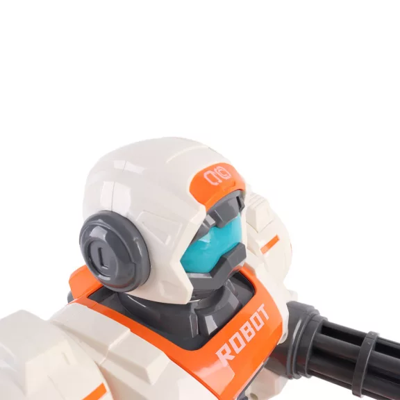 Robot vízágyúval Robot vízágyúval