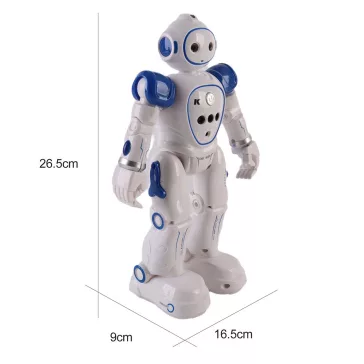  Cady robot intelligens, érzékelős, interaktív játék kék