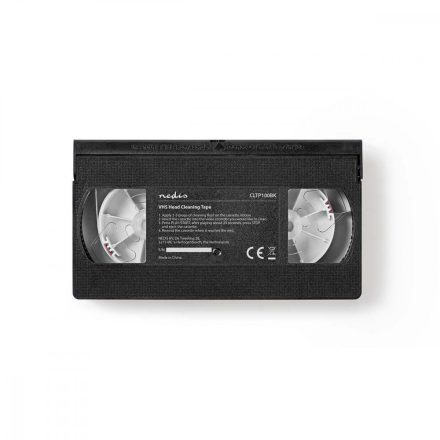 VHS fejtisztító kazetta | 20 ml | VHS Fejek | Fekete