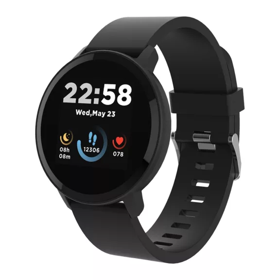 CANYON CNS-SW63BB Lollypop okosóra, 1,3”-os színes kijelző, Bluetooth, IP68, iOS és Android kompatibilitás CANYON CNS-SW63BB Lollypop okosóra, 1,3”-os színes kijelző, Bluetooth, IP68, iOS és Android kompatibilitás