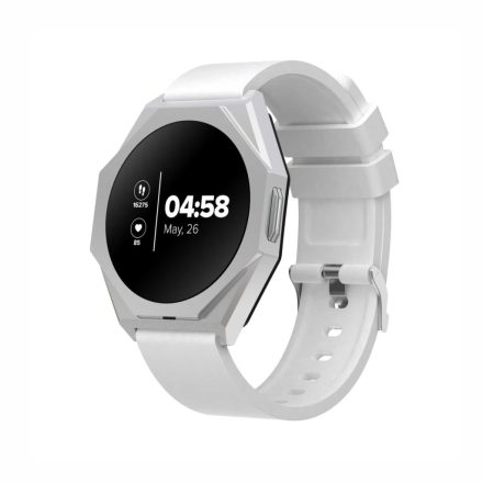 CANYON CNS-SW86SS Otto okosóra, 1,3” IPS kijelző, IP68, iOS és Android kompatibilis, magyar nyelv, ezüst