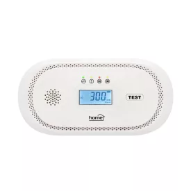   HOME CO10LCD szén-monoxid vészjelző, LCD kijelző , elemes, 2 év elem élettartam, 10 év érzékelő élettartam