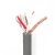DMX kábel | 110 Ohm | 2x 0.23 mm² | 100.0 m | Kerek | PVC | Sötét Szürke | Tekercsben