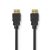 Ultra High Speed ​​HDMI ™ kábel | HDMI™ Csatlakozó | HDMI™ Csatlakozó | 8K@60Hz | 48 Gbps | 5.00 m | Kerek | 8.3 mm | Fekete | Label