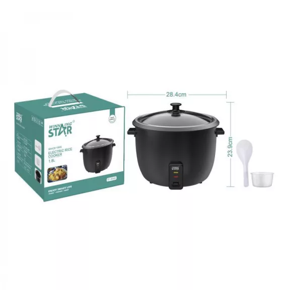 Elektromos rizsfőző - 700 W - 1,8 L Elektromos rizsfőző - 700 W - 1,8 L