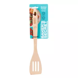   Baker's Secret bükk konyhai fa lapát - réselt - 13" (33 cm)
