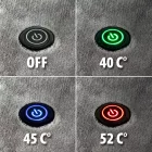Fűthető USB -s takaró -  150 x 80 cm - 40 - 52°C - szürke