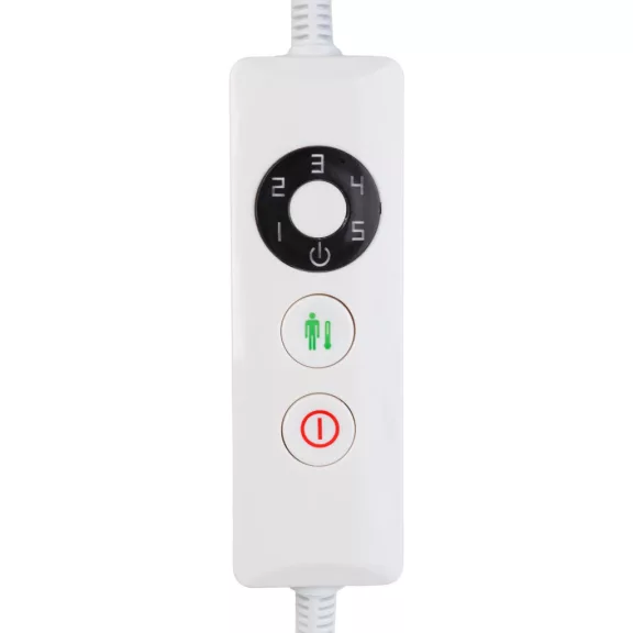 Elektromos lábmelegítő - 20 - 40 W - szürke - 40 - 65 °C