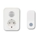 Home DBA1101AC vezeték nélküli csengő, elemes nyomógomb, max 150m hatótáv, 38 dallam, IP44 nyomógomb